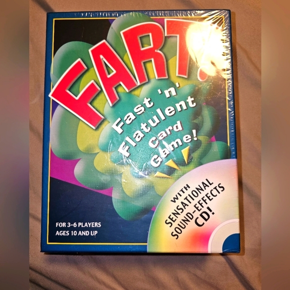 Fart! Fast and Flatulent Guff Game! (with Sound Effects CD) - Sealed - Picture 1 of 1